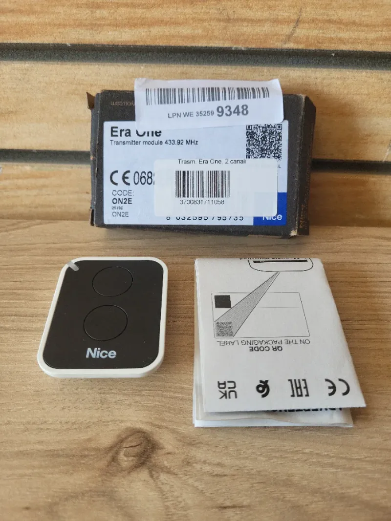 Mando Nice Era One ON2E 2 Canales 433.92 MHz afbeelding 2