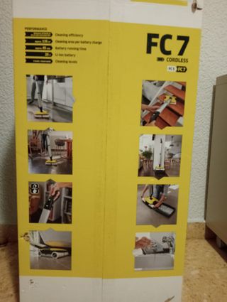 FREGONA ELECTRICA FC7 CORDLESS SIN ESTRENAR