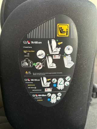 Silla coche Kikka Boo Isofix casi nueva