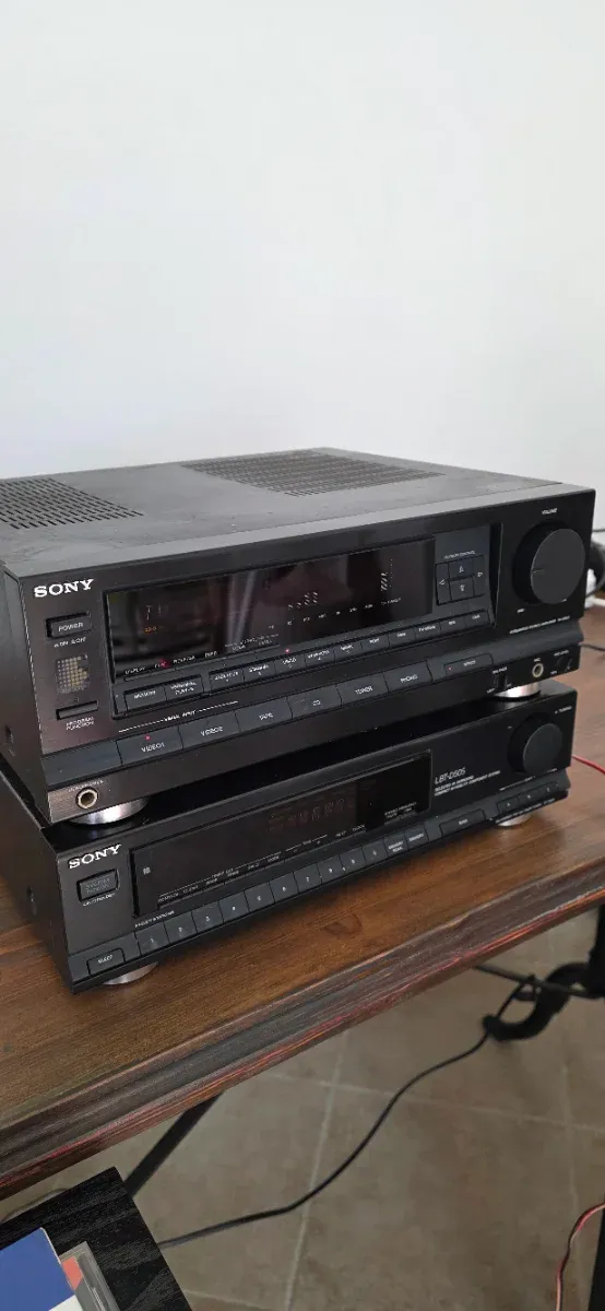 Amplificador y Sintonizador Sony TA-D505 + ST-D505