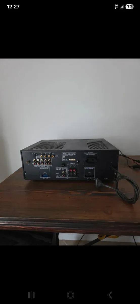 Amplificador y Sintonizador Sony TA-D505 + ST-D505 afbeelding 8