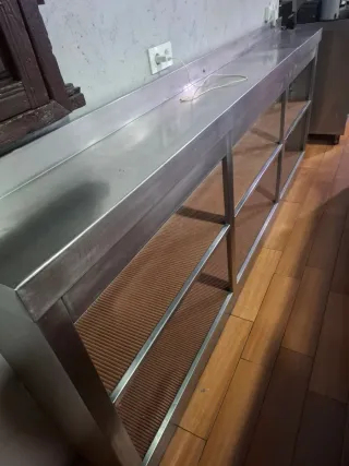 Estantería/Sotobanco Acero Inoxidable