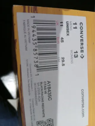 Converse Chuck Taylor Coca Cola