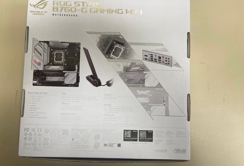 Placa Base ASUS ROG STRIX B760-G Gaming afbeelding 3