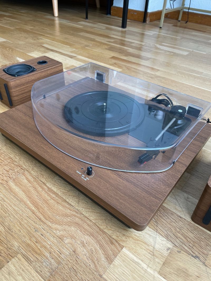 Tocadiscos con altavoces afbeelding 2
