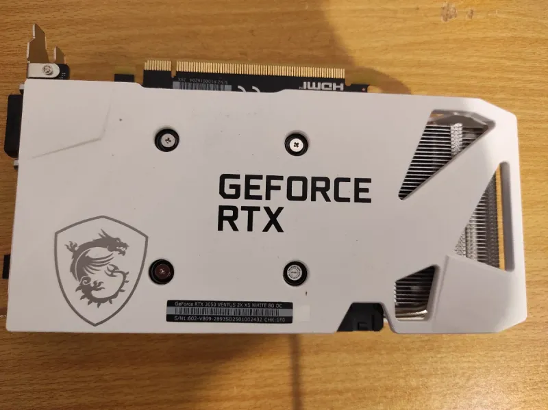 MSI RTX 3050 Tarjeta Gráfica afbeelding 2