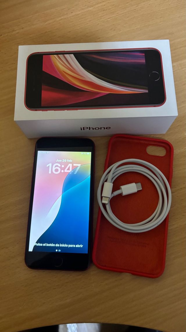 iPhone SE 2020 64GB Rojo