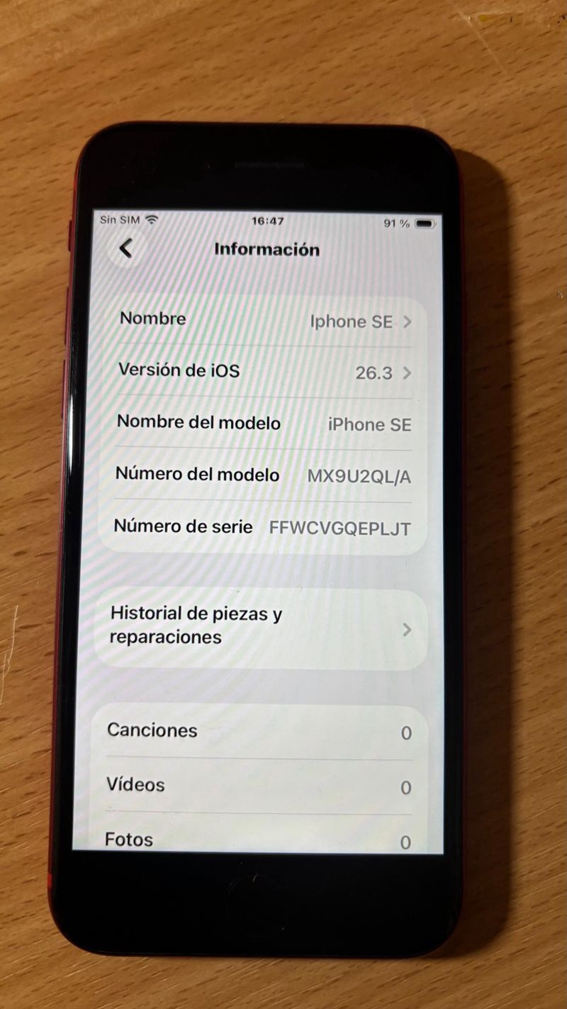 iPhone SE 2020 64GB Rojo afbeelding 2