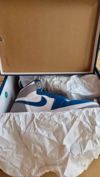 Zapatillas Jordan Talla 41 Azul/Blanco