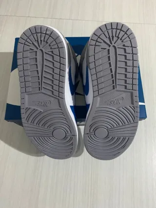 Jordan 1 High Azul Blanco Talla 46