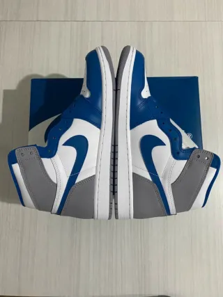 Jordan 1 High Azul Blanco Talla 46