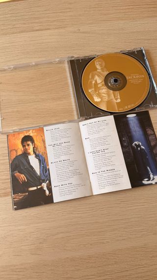 CD Michael Jackson Greatest Hits History Vol. 1
