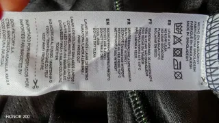 Maglietta sportiva uomo nera Team Giordano