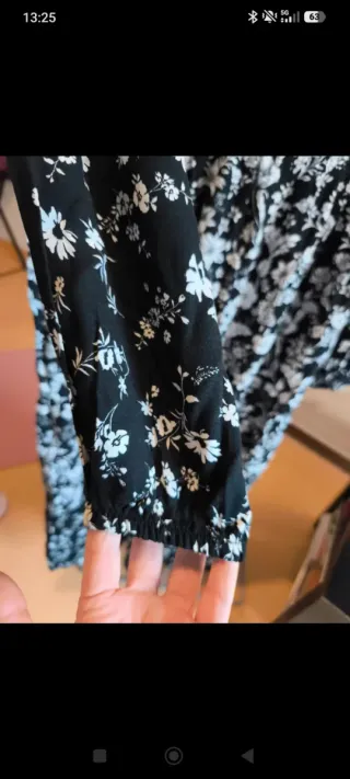 Vestido largo estampado floral Springfield