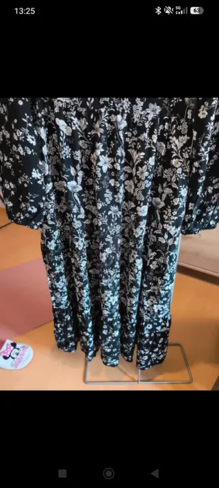 Vestido largo estampado floral Springfield