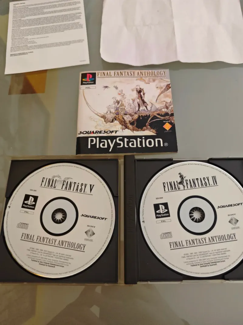 Final Fantasy Anthology PS1 (IV y V) afbeelding 2