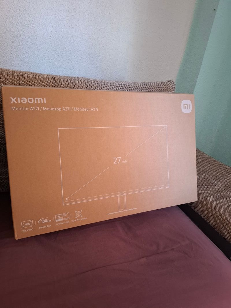 Monitor Xiaomi A27i FHD 100Hz Negro afbeelding 5