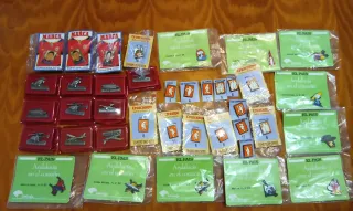 Lote de pins variados