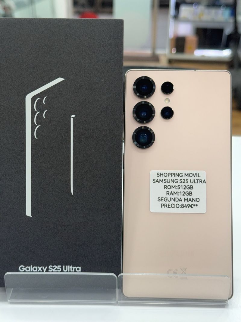 Samsung S25 Ultra 512GB/12GB RAM factura garantía