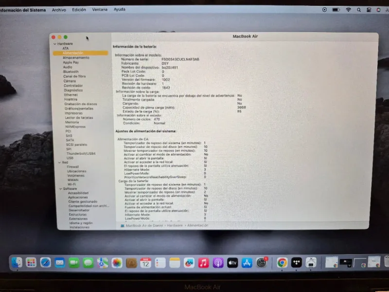 MacBook Air 2020 · 8GB · 256GB en caja original afbeelding 3