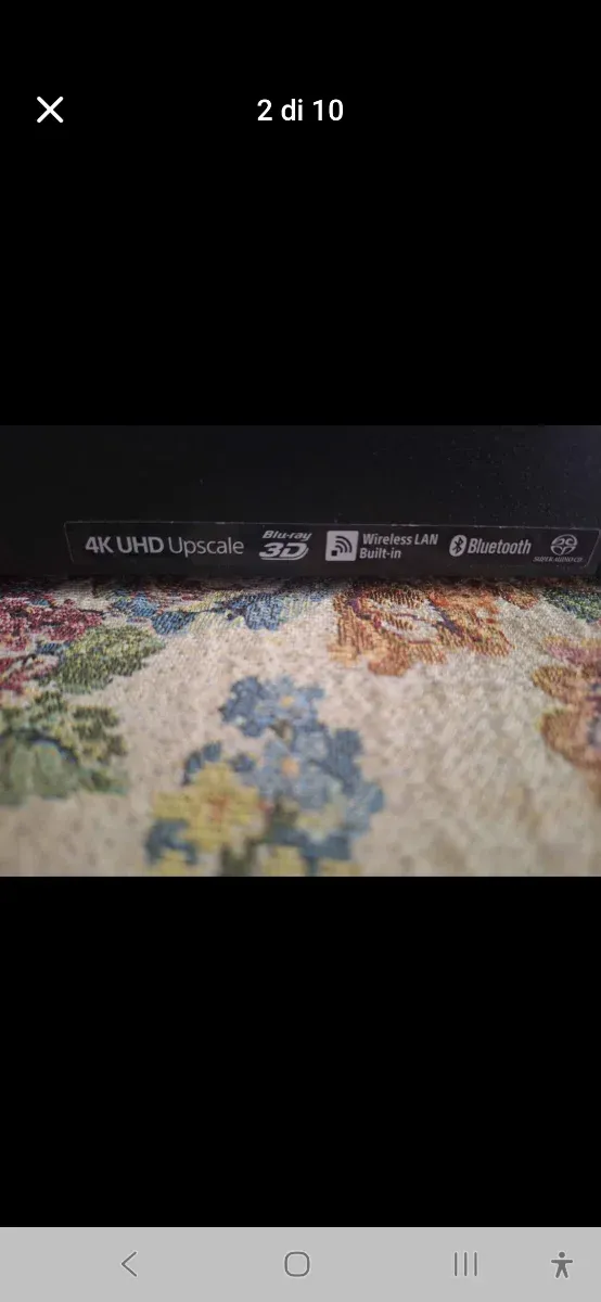 Reproductor Blu-ray 3D Sony - Muy poco usado
