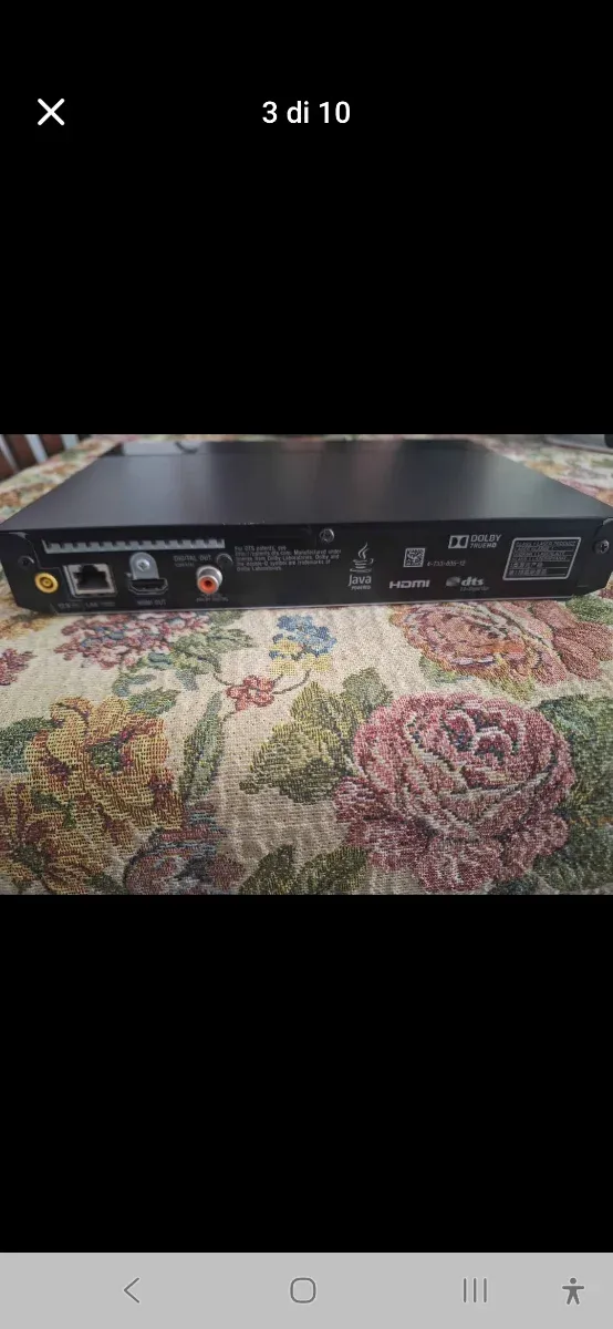 Reproductor Blu-ray 3D Sony - Muy poco usado afbeelding 4