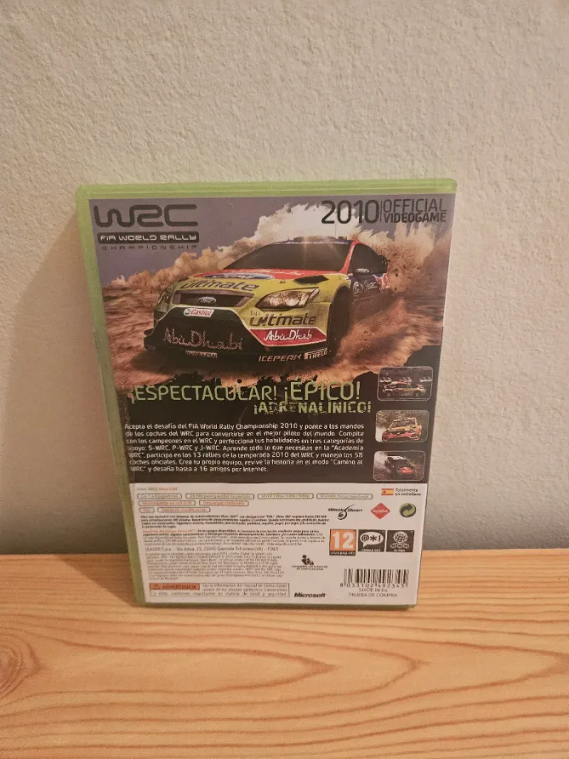 WRC FIA World Rally Championship Xbox 360 afbeelding 2
