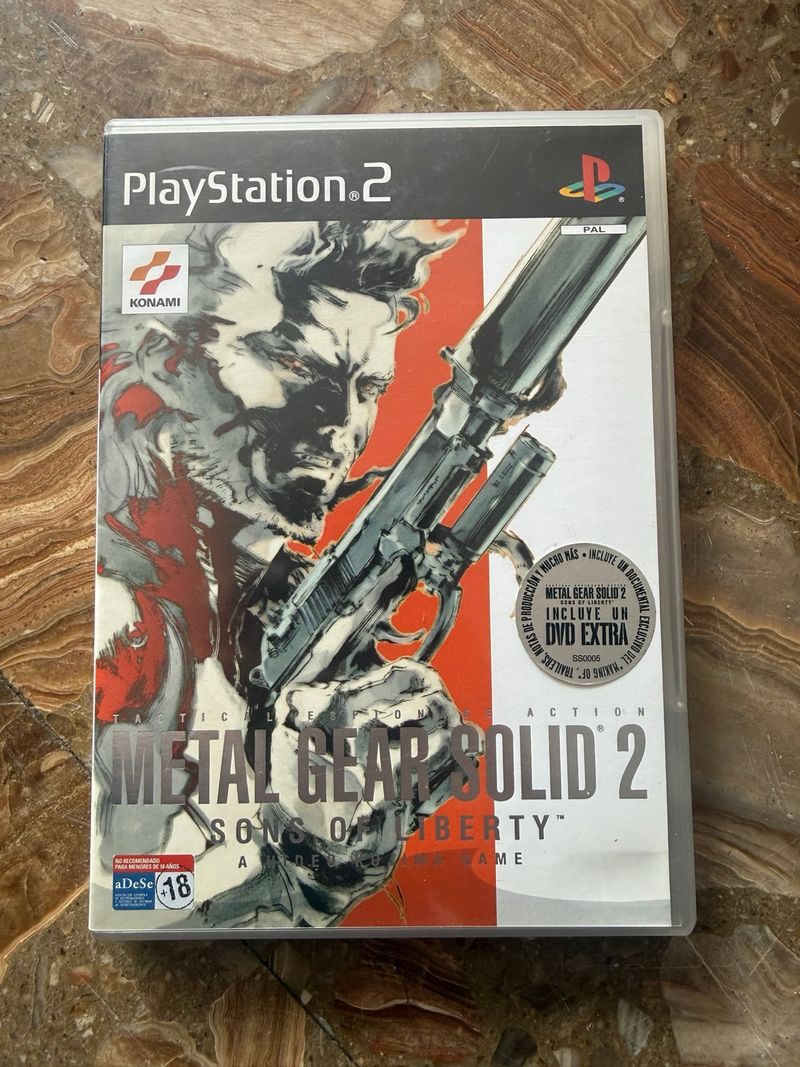 Metal Gear Solid 2: Sons of Liberty PS2