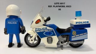 Lote 6017 Playmobil Ref. 6923 Moto de policía