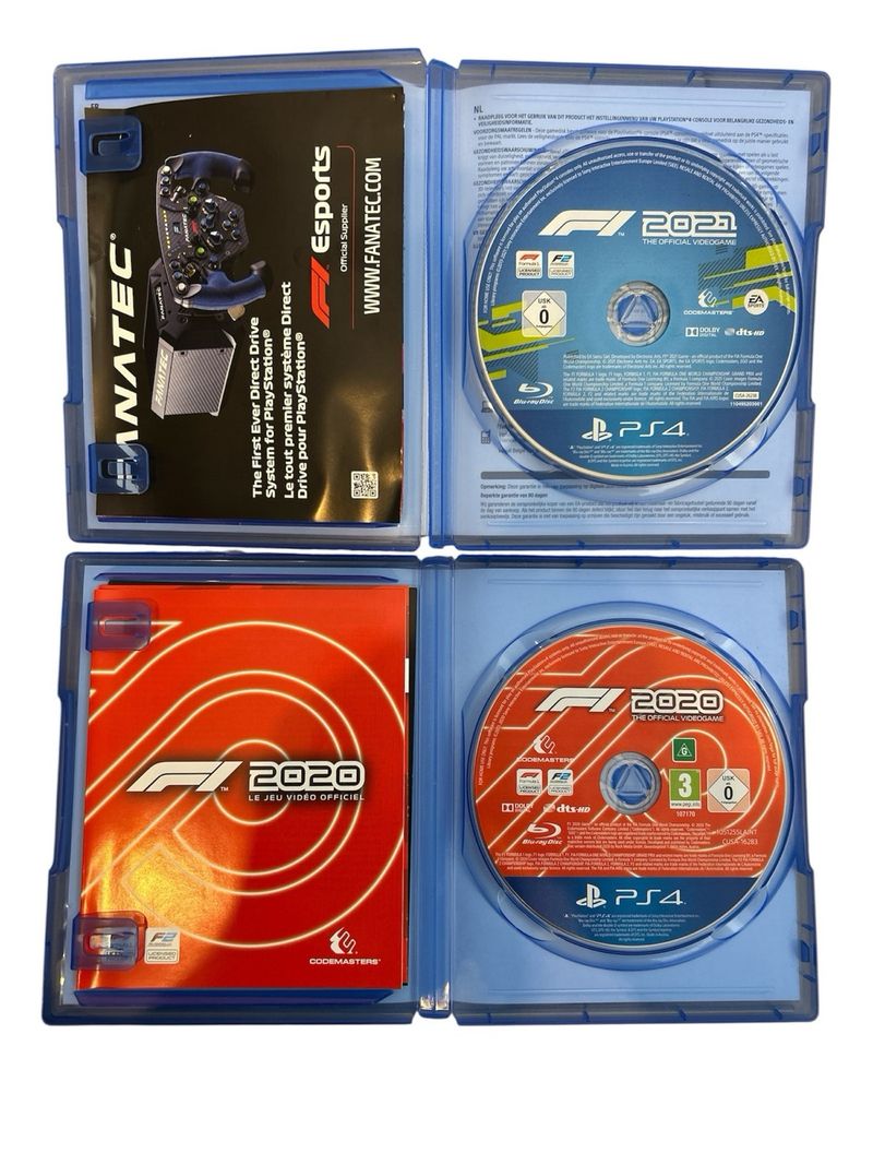 Pack Juegos PS4 F1 2020 y F1 2021 afbeelding 2