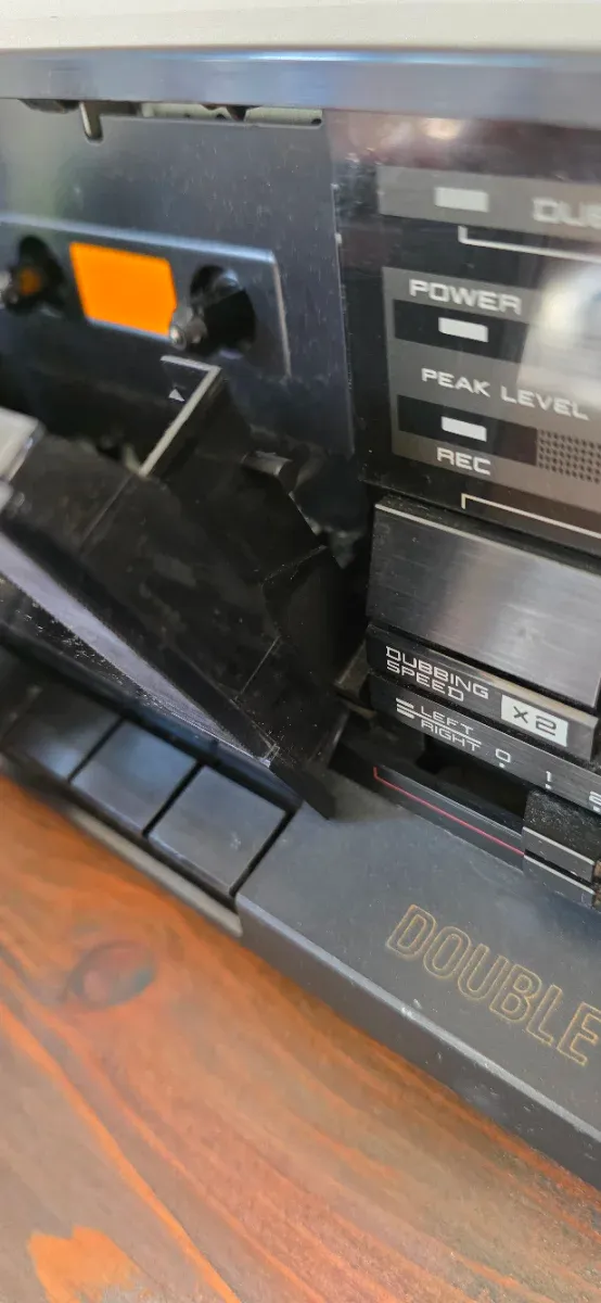 Reproductor de cassette estéreo doble Akai HX-A351W afbeelding 5