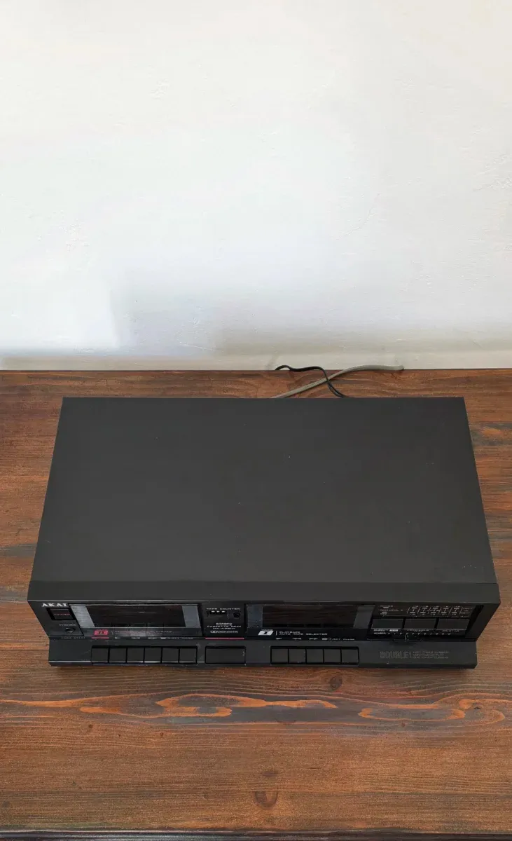 Reproductor de cassette estéreo doble Akai HX-A351W afbeelding 8