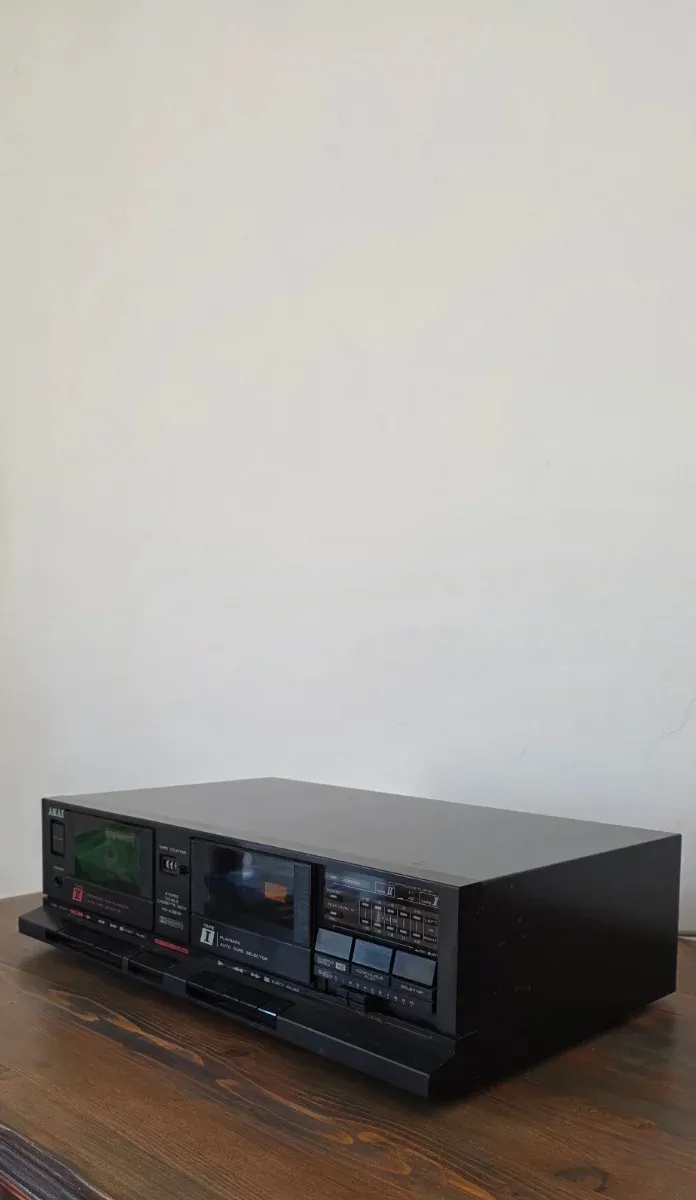 Reproductor de cassette estéreo doble Akai HX-A351W afbeelding 10