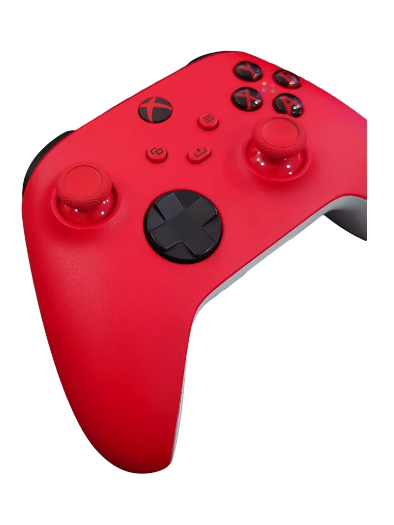 Xbox One X 1TB Negra + Mando Rojo afbeelding 2