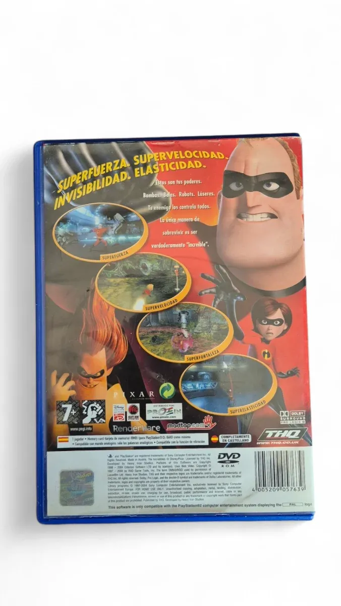 Juego Los Increíbles PS2 🇪🇸 afbeelding 3