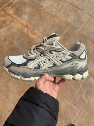 Zapatillas Asics NYC Gel Blanco/Gris