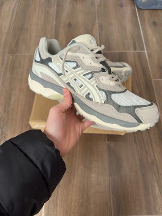 Zapatillas Asics NYC Gel Blanco/Gris