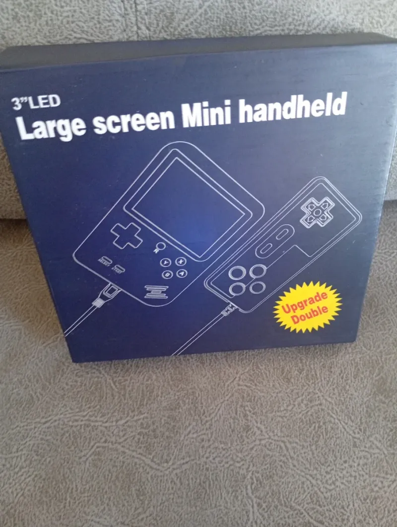 Mini consola retro pantalla 3 LED