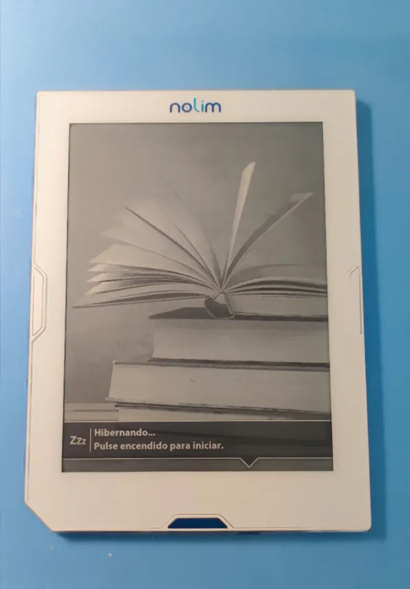 Libro electrónico NOLIM HD Blanco. COMO NUEVO.