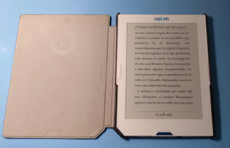 Libro electrónico NOLIM HD Blanco. COMO NUEVO. afbeelding 7