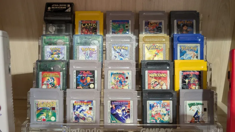 Estante expositor acrílico para Nintendo Gameboy afbeelding 5