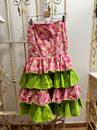 Traje flamenca niña 2 piezas