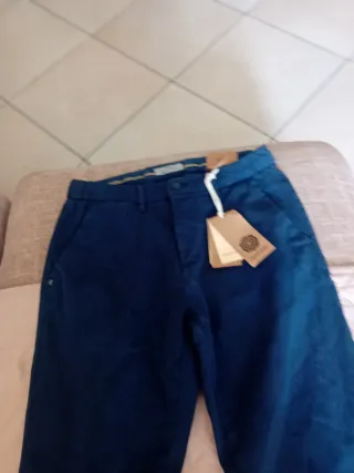 Pantaloni HERMINTAGE blu