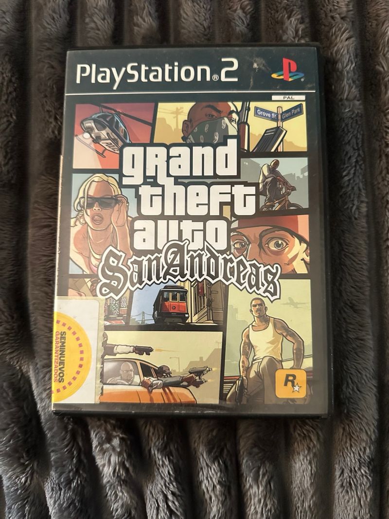 Grand Theft Auto San Andreas PS2
