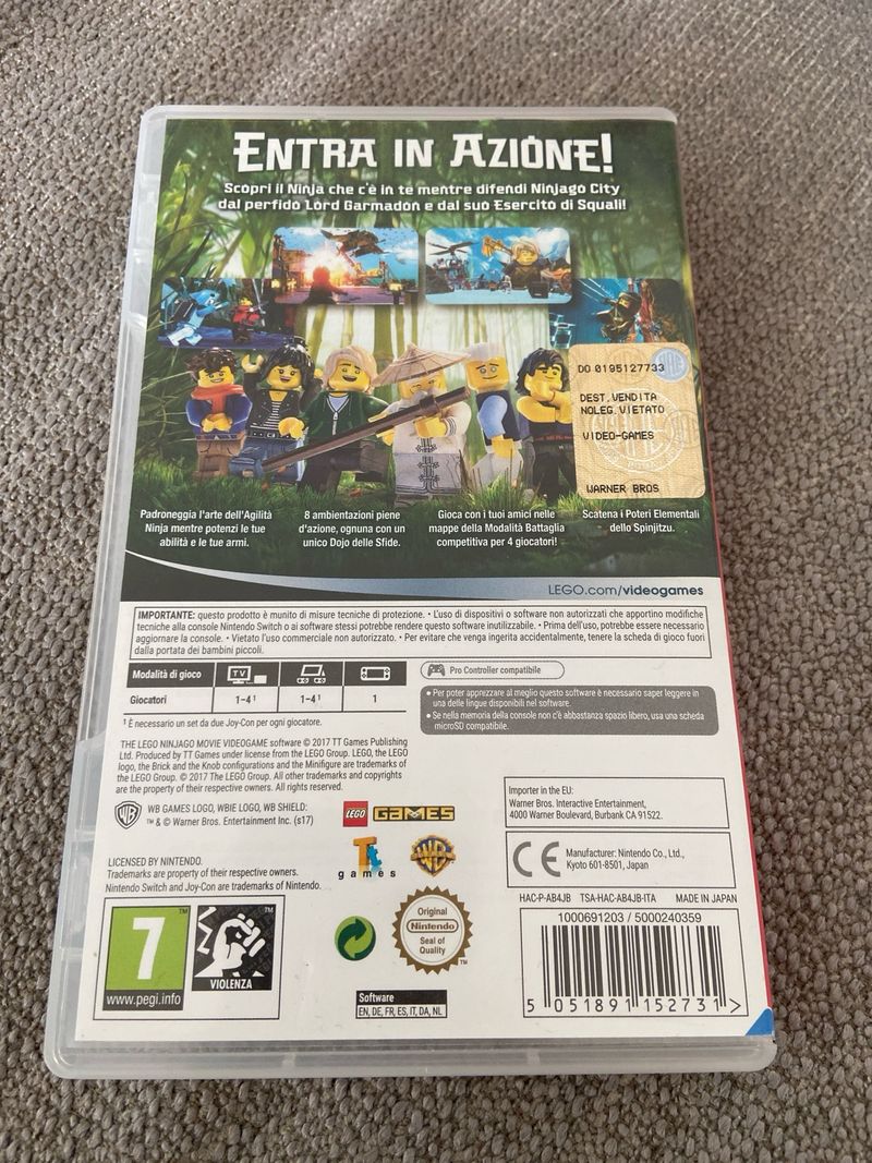 LEGO Ninjago: La Película Videojuego para Switch afbeelding 3