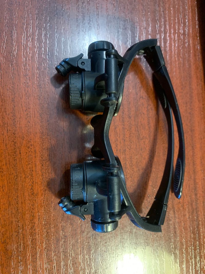 Gafas de precisión con lentes intercambiables