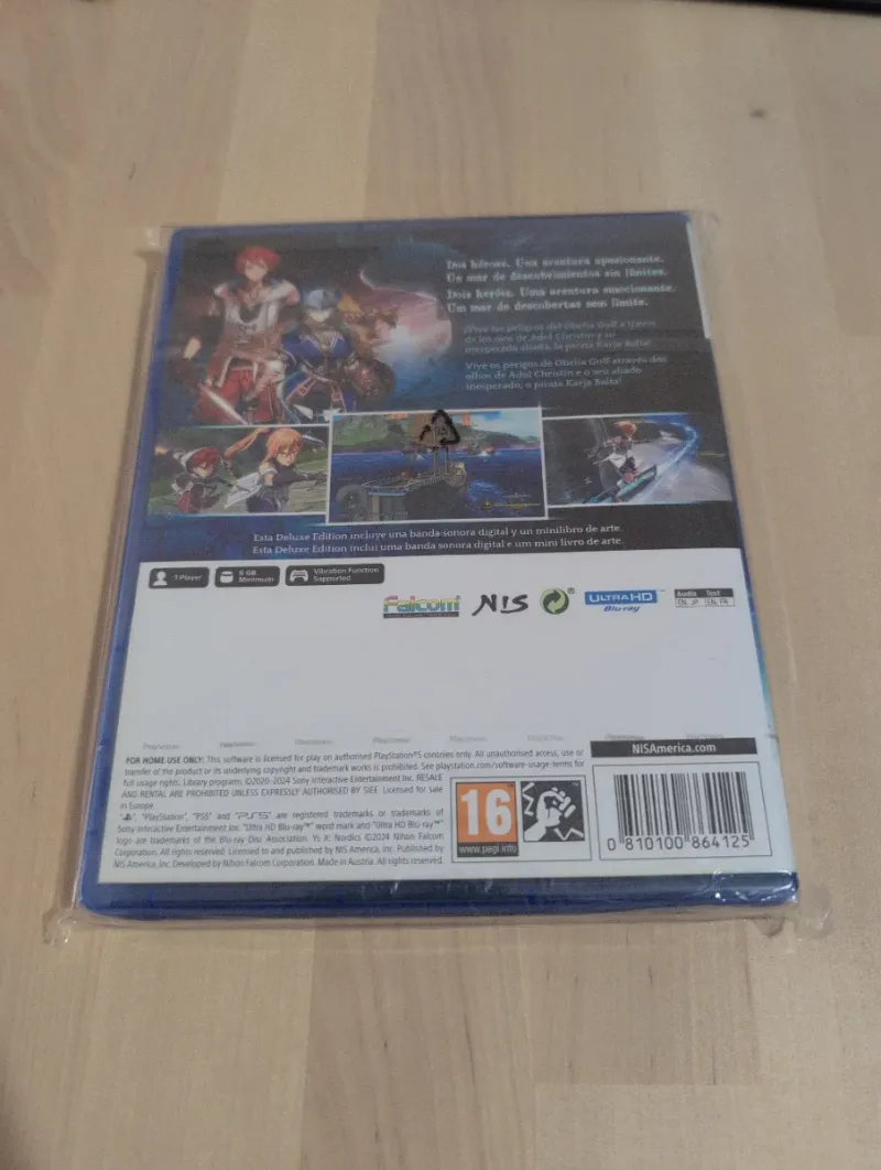 Ys X: Nordics PS5 Deluxe Edition Nuevo afbeelding 2
