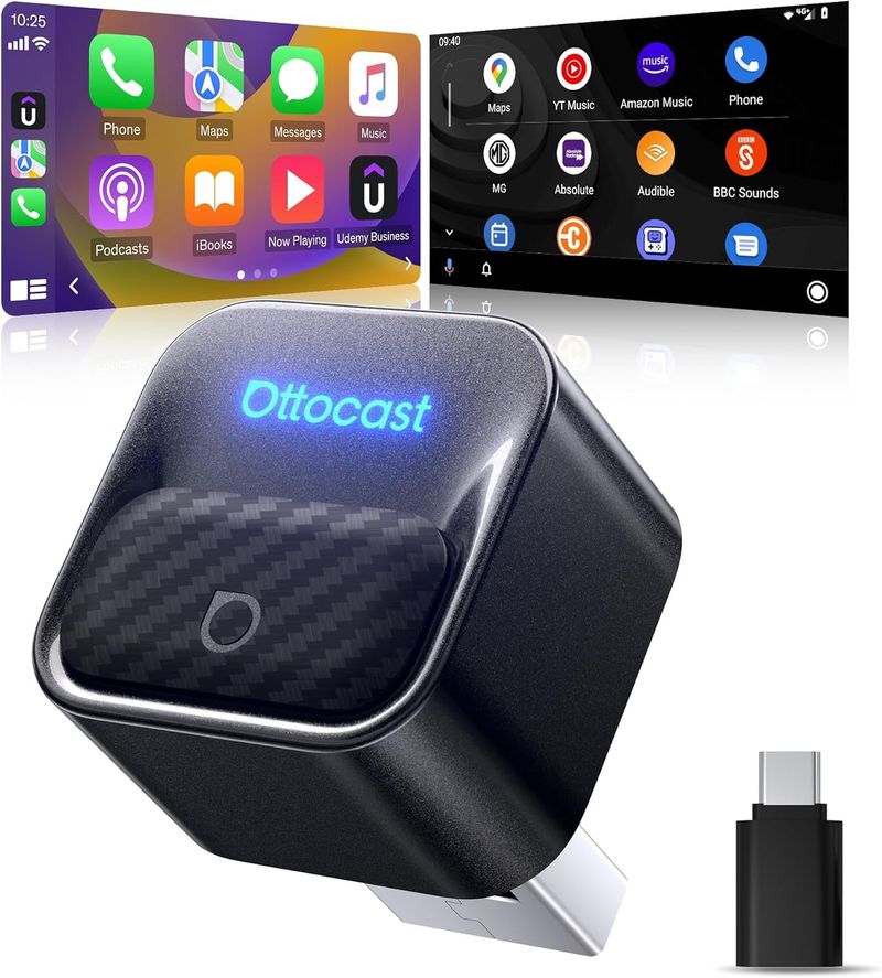 Ottocast Mini Core Adaptador CarPlay Inalámbrico