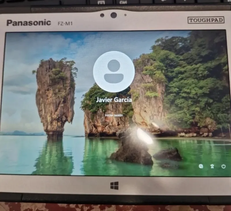 Panasonic Toughpad FZ-M1 Windows 11 afbeelding 2