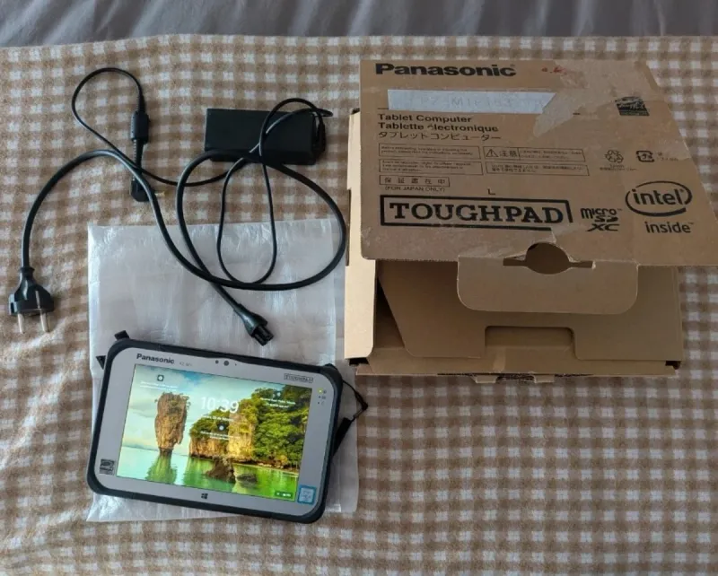 Panasonic Toughpad FZ-M1 Windows 11 afbeelding 4